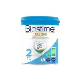 BIOSTIME Lait de suite 2ème âge bio 800g