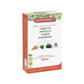 SUPER DIET Quatuor euphraise vision bio 20 ampoules