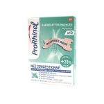 PRORHINEL Breathe Right 10 bandelettes nasales menthol