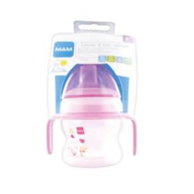 MAM Tasse à bec souple rose 150ml