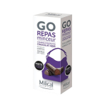 MILICAL Go repas minceur 2 barres fondantes chocolat noir