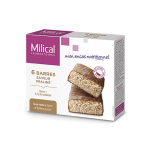 MILICAL Hyperprotéiné 6 barres minceur praliné