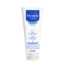 MUSTELA Bébé 2 en 1 cheveux et corps 200ml