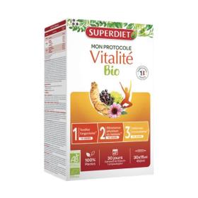 SUPER DIET Protocole vitalité 30 ampoules