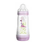 MAM Easy start biberon anti-colique rose débit 3 320ml