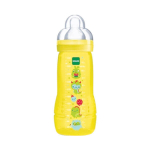 MAM Easy active biberon jaune 2ème âge 330ml