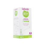 SAFORELLE Coton protect bio 14 tampons avec applicateur super