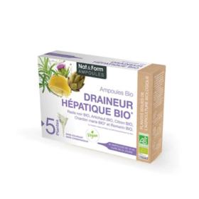 NAT & FORM Draineur hépatique bio 20 ampoules