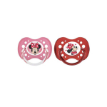 DODIE Disney 2 sucettes anatomiques silicone 18 mois et + Minnie