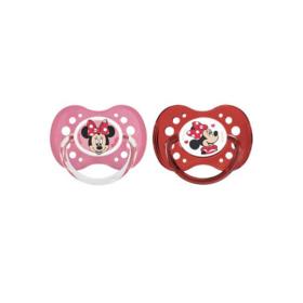 DODIE Disney 2 sucettes anatomiques silicone 18 mois et + Minnie