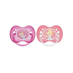 DODIE Disney 2 sucettes anatomiques silicone 18 mois et + Cendrillon