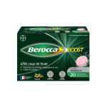 BAYER Berocca boost effet coup de fouet 20 comprimés effervescents