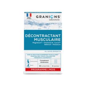 GRANIONS Décontractant musculaire 60 comprimés