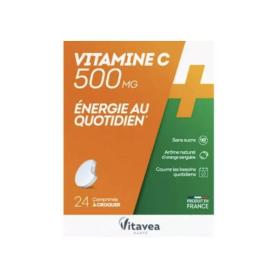 NUTRISANTÉ Vitamine C 500mg 24 comprimés à croquer
