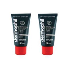 DERMOPHIL INDIEN Réparation forte mains lot de 2x75ml