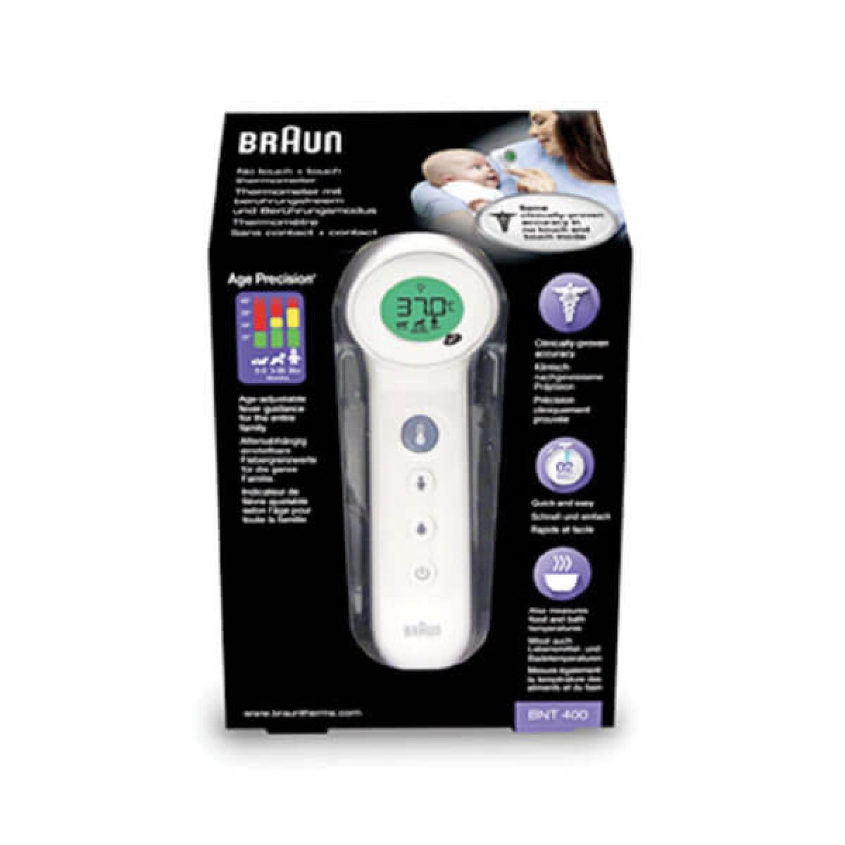 B Braun Thermometre Sans Contact Et Frontal Age Precision Bnt400 Parapharmacie Pharmarket