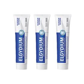 ELGYDIUM Dentifrice blancheur lot 3x75ml