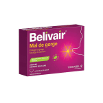 THERABEL Belivair mal de gorge 24 pastilles à sucer