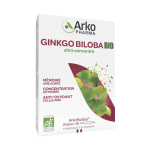 ARKOPHARMA Arkofluides ginkgo biloba bio 20 ampoules