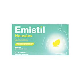 THERABEL Emistil nausées 20 capsules