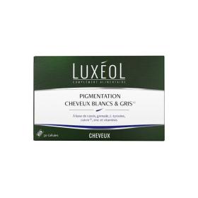 LUXÉOL Pigmentation cheveux blancs et gris 30 gélules