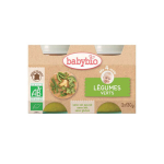 BABYBIO Petits pots légumes verts 2x130g