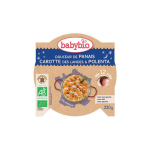 BABYBIO Assiette douceur de panais du Val de Loire carotte & riz 230g