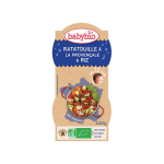 BABYBIO Bols ratatouille provençale & riz 2x200g