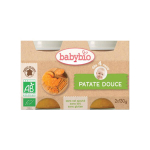 BABYBIO Petits pots patate douce 2x130g