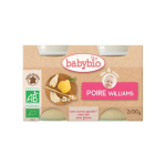 BABYBIO Petits pots poire williams 2x130g