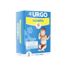 URGO Surgifix filet de maintien de pansement ceinture ombilicale 3 filets