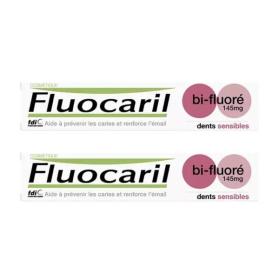 FLUOCARIL Dentifrice dents sensibles bi-fluoré lot 2x75ml