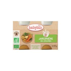 BABYBIO Petits pots jardinière de légumes 2x130g