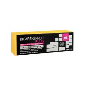 GIFRER Bicare Plus dentifrice blanchissant au charbon végétal 75ml