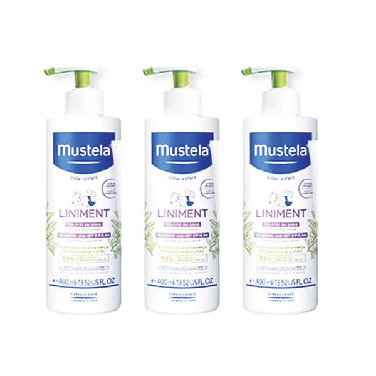 Mustela Bebe Liniment Dermo Protecteur Lot 3x400ml Parapharmacie Pharmarket