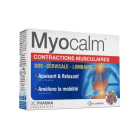 LES 3 CHÊNES Myocalm contractions musculaires 30 comprimés
