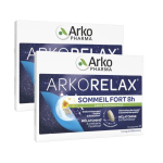 ARKOPHARMA Arkorelax sommeil fort 8h lot 2x15 comprimés