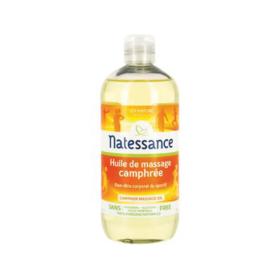 NATESSANCE Huile de massage camphrée 500ml