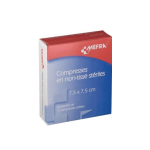 3M SANTE Mefra 10x2 compresses en non-tissé stériles 7,5cmx7,5cm