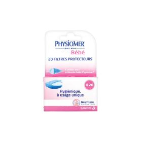 SANOFI Physiomer bébé 20 filtres protecteurs