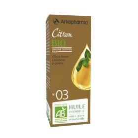 ARKOPHARMA Huile essentielle citron bio n°03 10ml