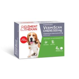 CLÉMENT THÉKAN Vermiscan chiens 500mg 4 comprimés