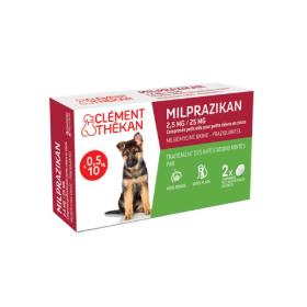 CLÉMENT THÉKAN Milprazikan chiots et petits chiens 0,5-10kg 2 comprimés