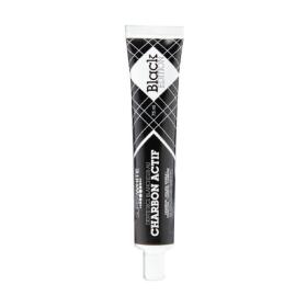 SUPER WHITE Black edition dentifrice blancheur au charbon actif 75ml