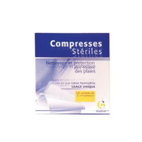 LABORATOIRE GIPHAR 100 compresses stériles 10x10cm