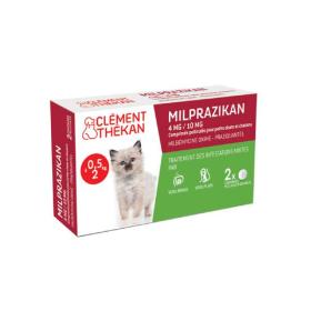 CLÉMENT THÉKAN Milprazikan chatons 0,5 - 2kg 2 comprimés