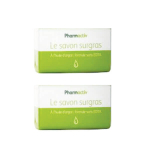 PHARMACTIV Le savons surgras visage & corps lot 2x125g