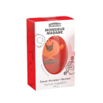 LE COMPTOIR DU BAIN Savon monsieur et madame parfum : madame risette cerise 100g