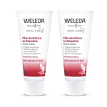 WELEDA Pâte dentifrice au ratanhia lot 2x75ml