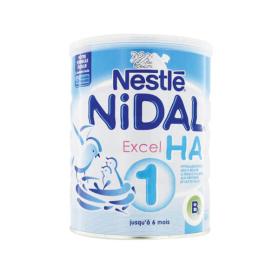 NESTLÉ HEALTH SCIENCE Nidal excel HA lait 1er âge 800g